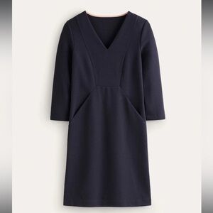 Boden Blue Brontë Ottoman Dress